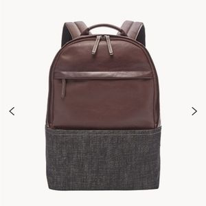 New Fossil leather Kenton style backpack